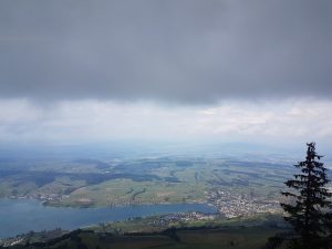 Vista de Lucerna y lago de los cuatro cantones desde Monte Rigi