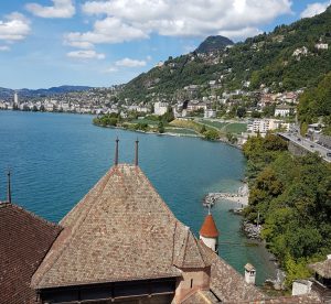 Montreux desde Castillo de Chillón